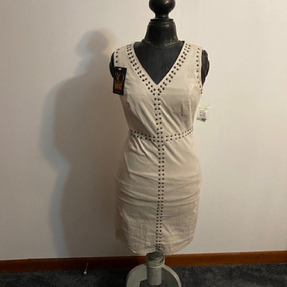 INC International Concepts Vanilla sleeveless dress, size 4